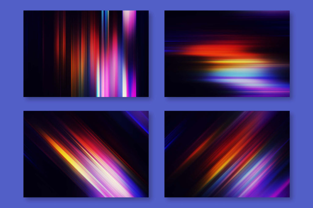 Vibrant Rays: Abstract Ray Textures-Chroma Supply