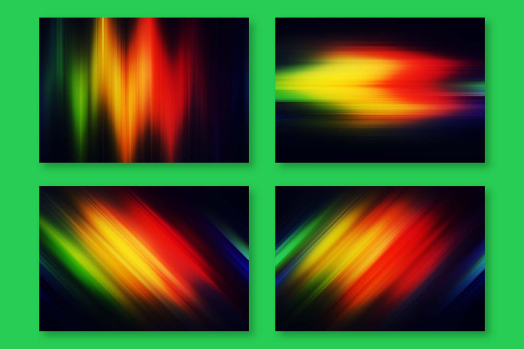 Vibrant Rays: Abstract Ray Textures-Chroma Supply