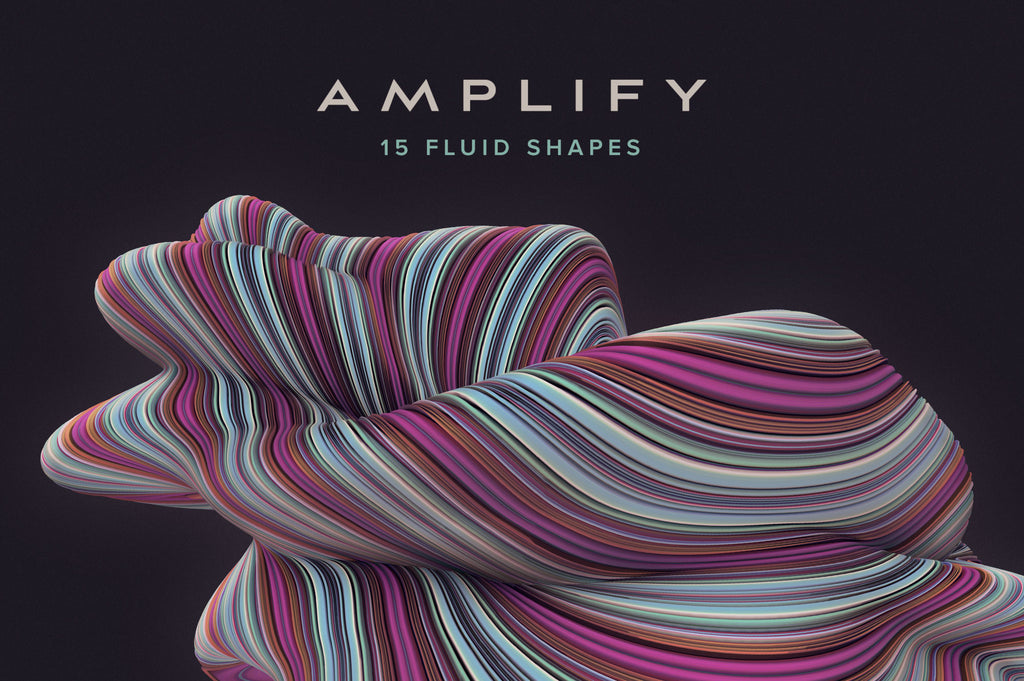Amplify: 15 Fluid Shapes-Chroma Supply