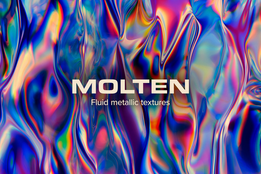 Molten: Fluid Metallic Textures-Chroma Supply