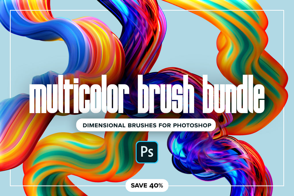 Multicolor Brush Bundle (Photoshop)-Chroma Supply