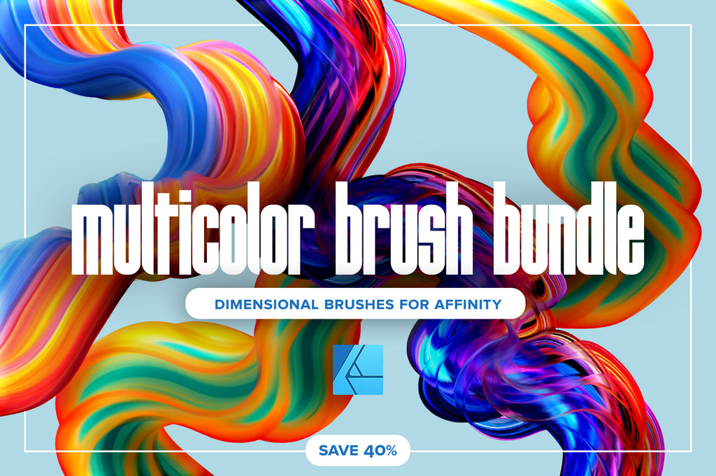 Multicolor Brush Bundle (Affinity)-Chroma Supply