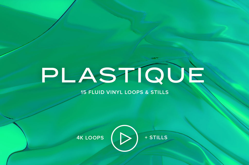Plastique: 15 Fluid Vinyl Loops & Stills-Chroma Supply
