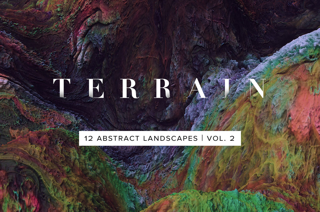Terrain, Vol. 2: Abstract 3D Landscapes-Chroma Supply