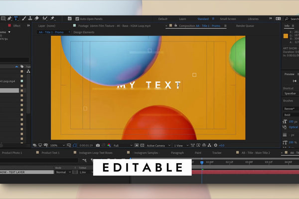 Beautiful Collision: An After Effects Template Pack-Chroma Supply