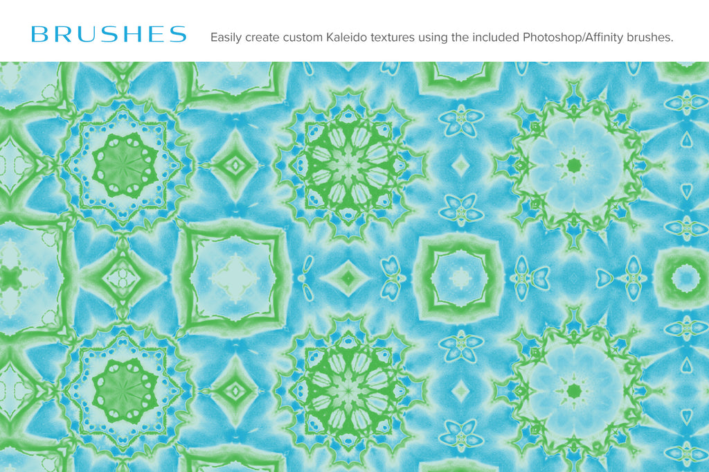 Kaleido: 25 High Resolution Kaleidoscopic Textures-Chroma Supply