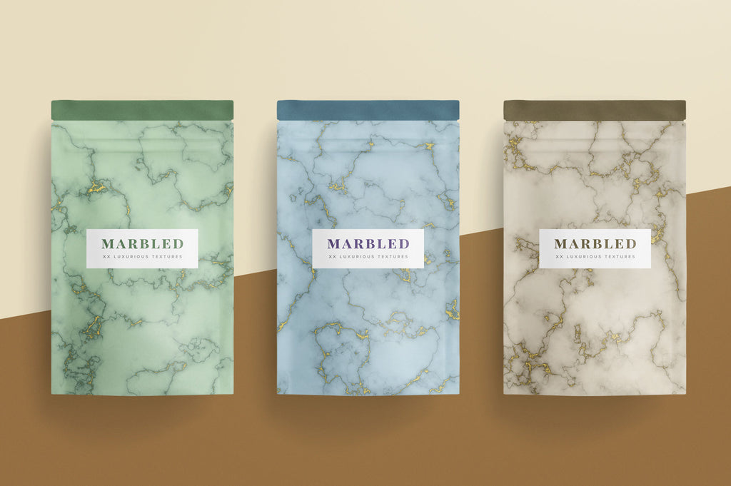 Marbled: 80 Gold Flecked Textures-Chroma Supply