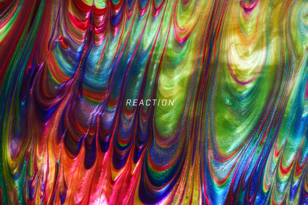 Reaction: 8K Experimental Fluid Art Textures-Chroma Supply