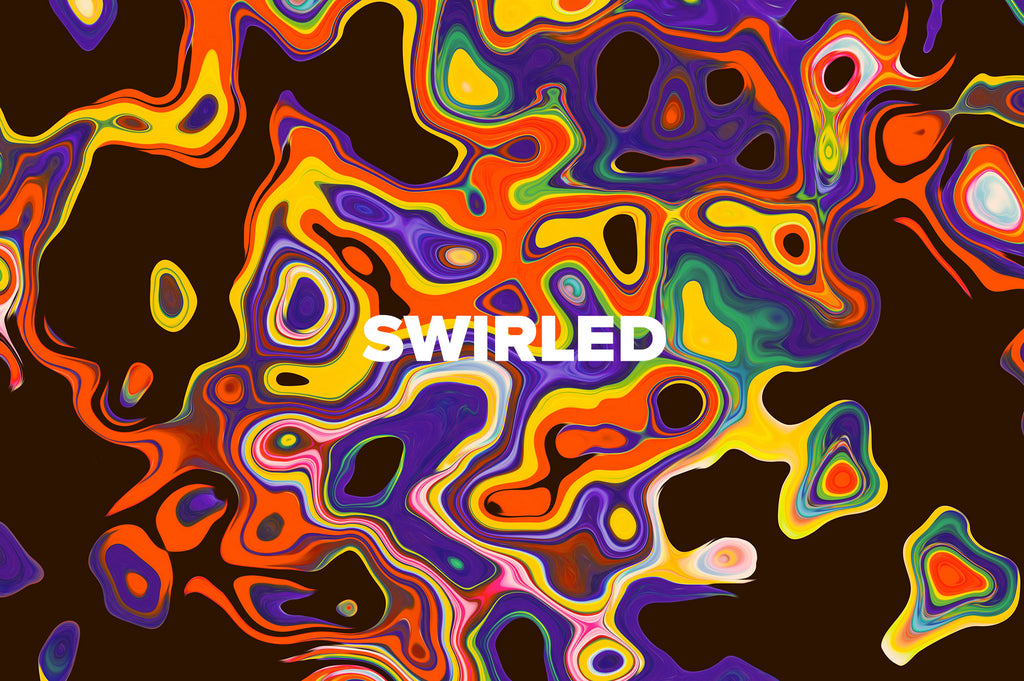 Swirled: 15 Abstract Marbled Textures-Chroma Supply