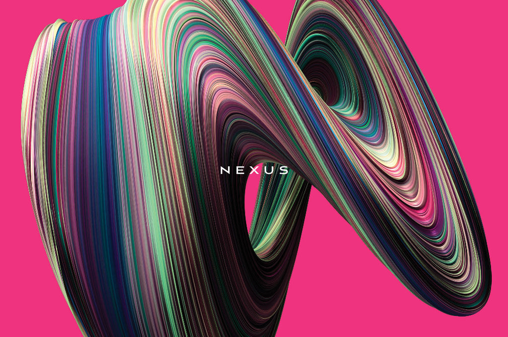 Nexus: Swirling Abstract Shapes-Chroma Supply