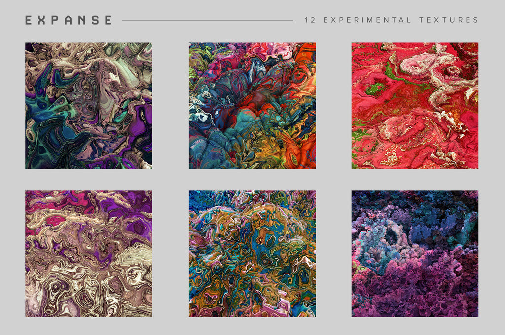 Expanse: 12 Experimental Textures-Chroma Supply