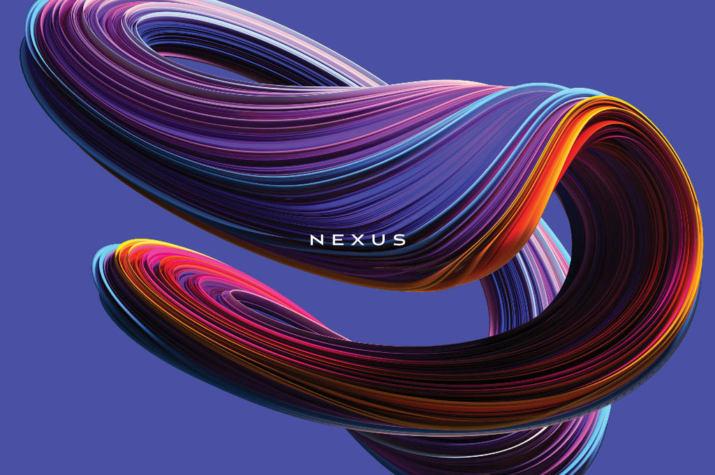 Nexus: Swirling Abstract Shapes-Chroma Supply