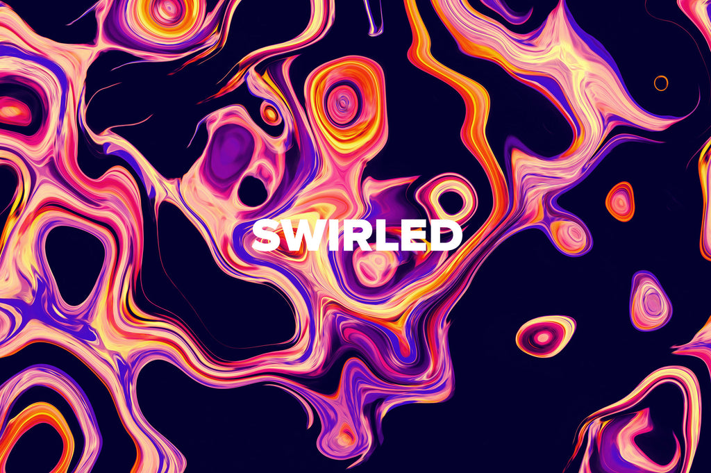 Swirled: 15 Abstract Marbled Textures-Chroma Supply