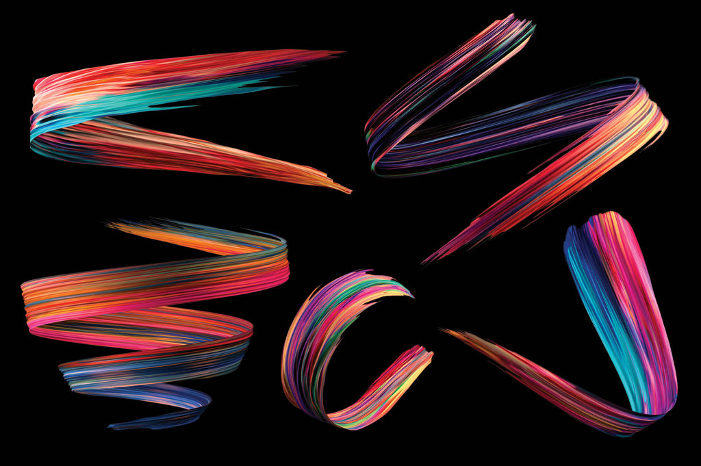 Camber: Energetic 3D Paint Strokes-Chroma Supply