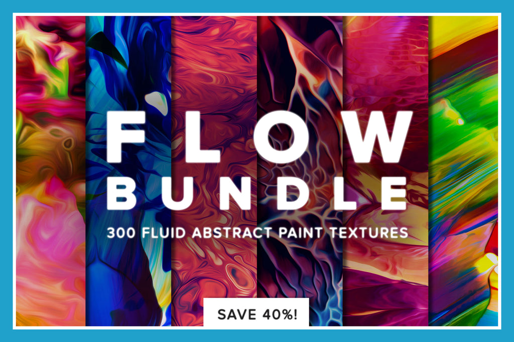 Flow Bundle: 300 Smooth Paint Textures-Chroma Supply