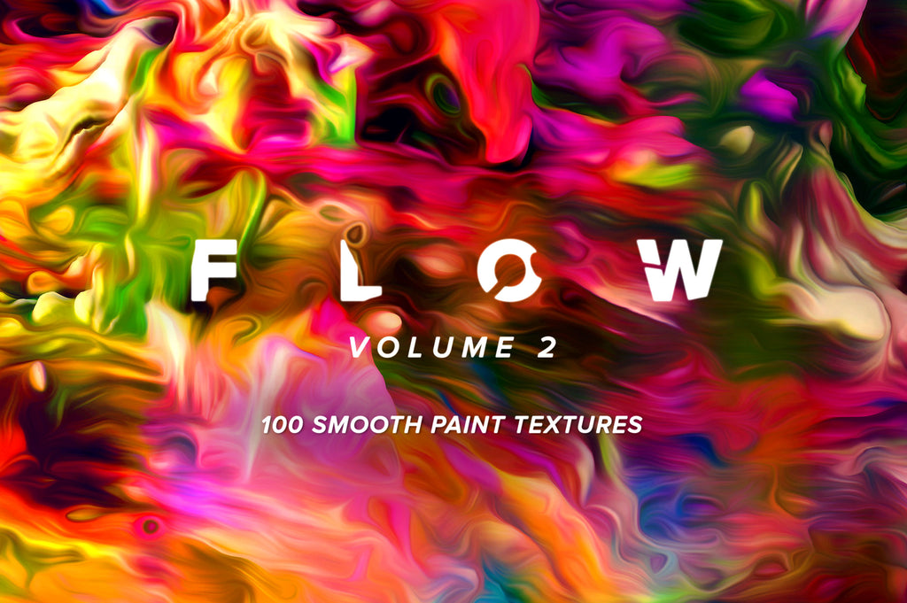 Flow, Vol. 2: 100 Smooth Paint Textures-Chroma Supply