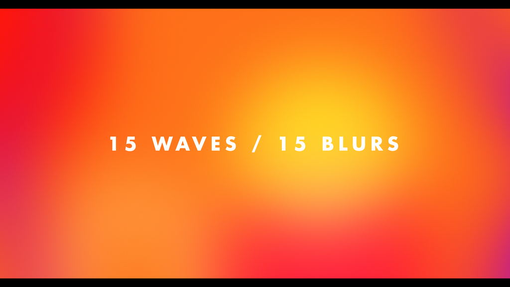 Gradient Wave: Vibrant Animated Video Loops-Chroma Supply