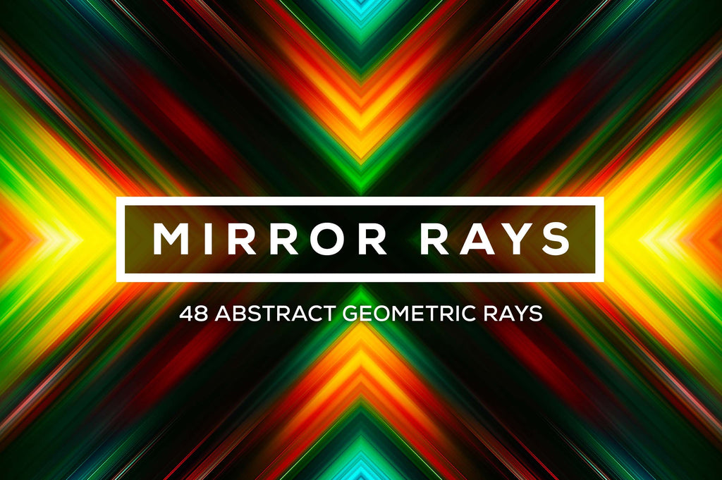 Mirror Rays: Geometric Ray Backgrounds-Chroma Supply