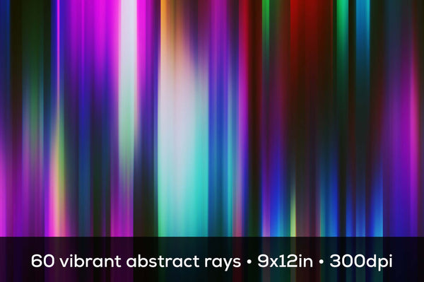 Vibrant Rays: Abstract Ray Textures-Chroma Supply