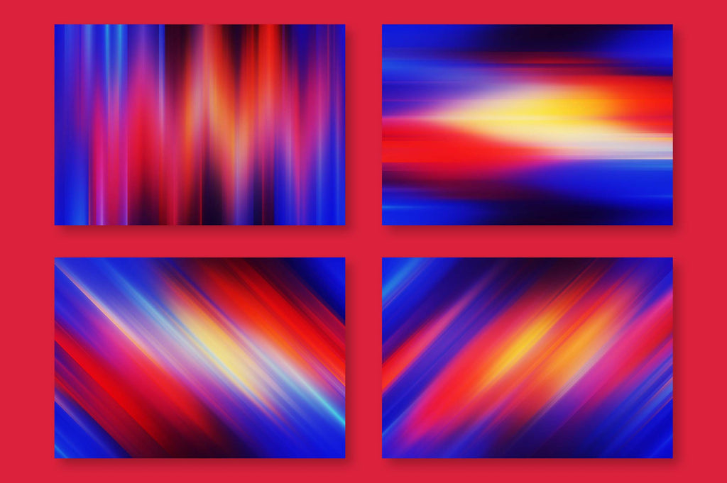 Vibrant Rays: Abstract Ray Textures-Chroma Supply